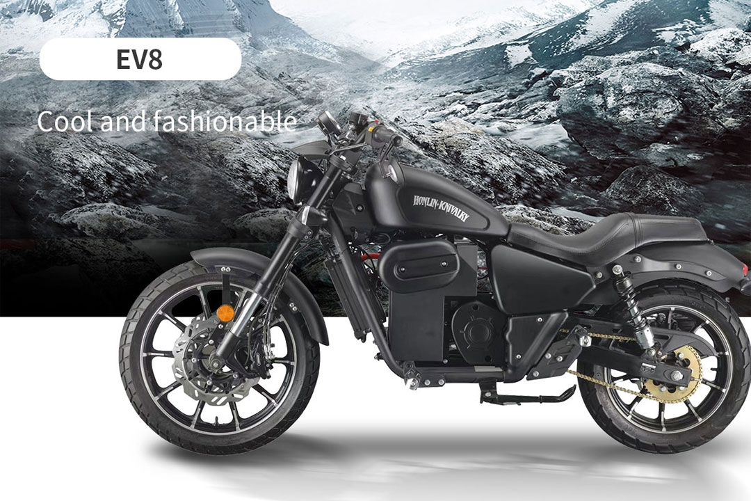 5000W 72V 80AH litiumbatteri Harley motorsykkel, varm modell lansert - Cyclemix