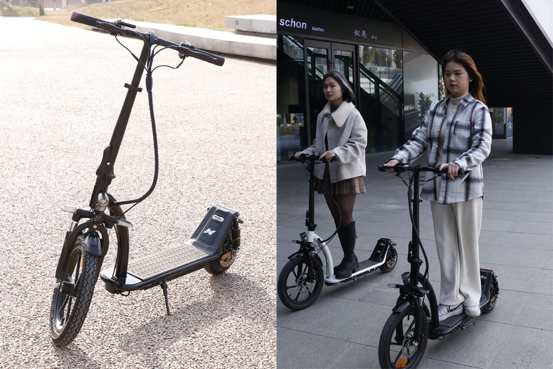 現代の通勤者向けの手頃な価格の軽量電動スクーター - Cyclemix