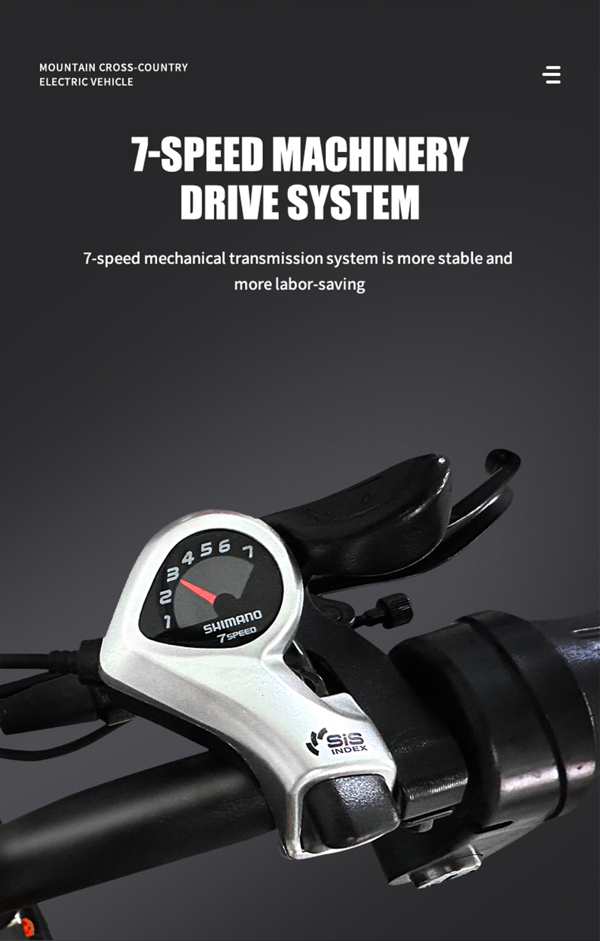 Cyclemix Ebike Q1S 48V 22Ah2 လီသီယမ် ဘက်ထရီ မဂ္ဂနီဆီယမ် သတ္တုစပ် ပေါင်းစပ်ဘီး Ebike အသေးစိတ် အချက်အလက် 3