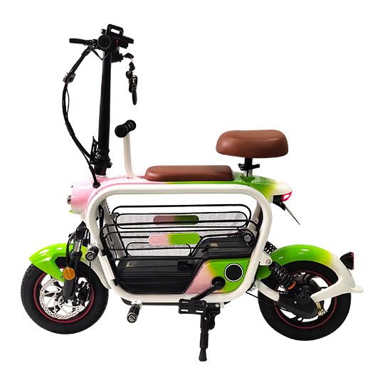 Cyclemix Electric Moped XJY Detailis Warna bertahap konéng