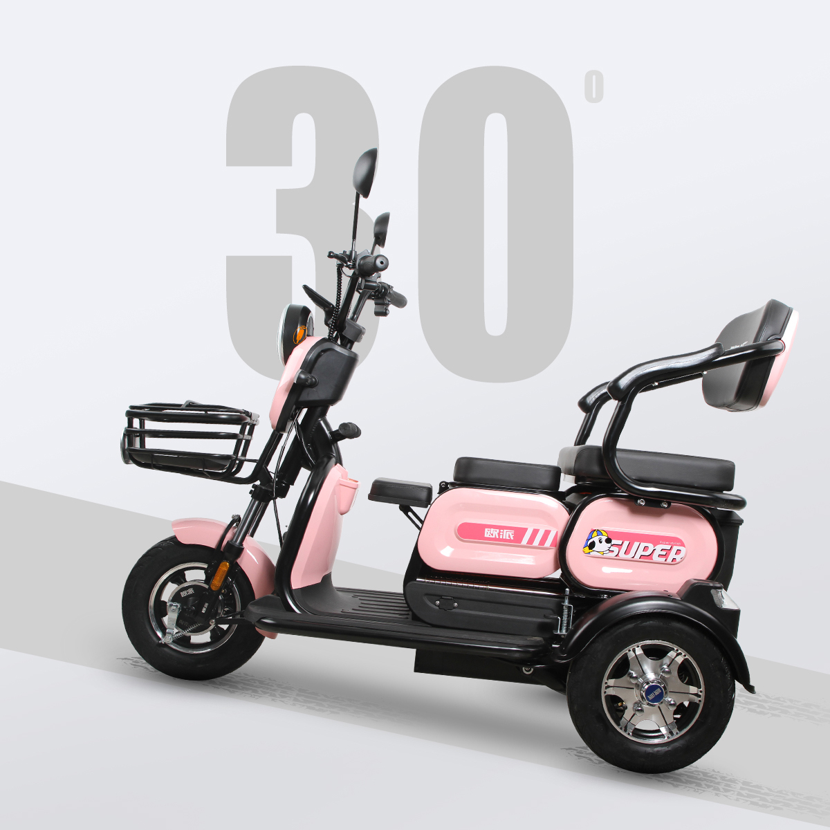Cyclemix Product Electric Tricycle X5 Maelezo 4
