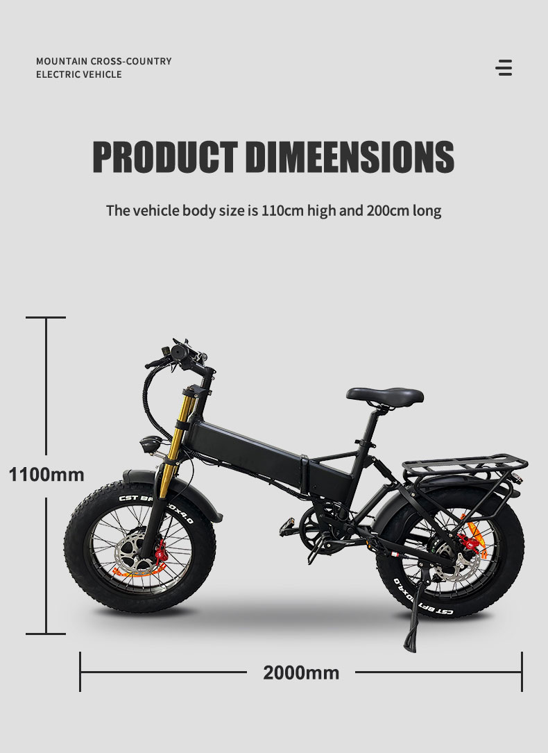 Электр велосипед DGZC-78 750W 48V 20Ah 55kmh Details04