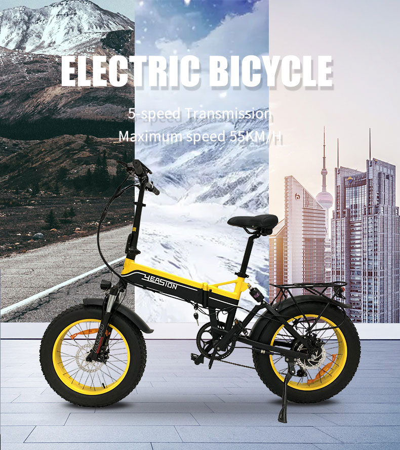 Bicicleta eléctrica XGZC-52 1000W 48V 14Ah 55kmh Detalles01