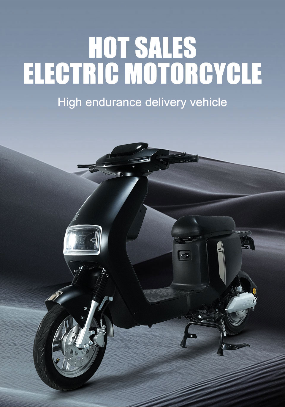 Electric Moped F6 800W 48V60V 20Ah 45kmh Mga Detalye01