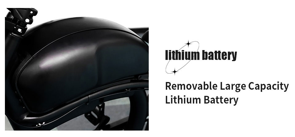 FY 500W-1000W 48V 15Ah-25Ah 50KmH Litiumbattery elektriese fiets Detail04