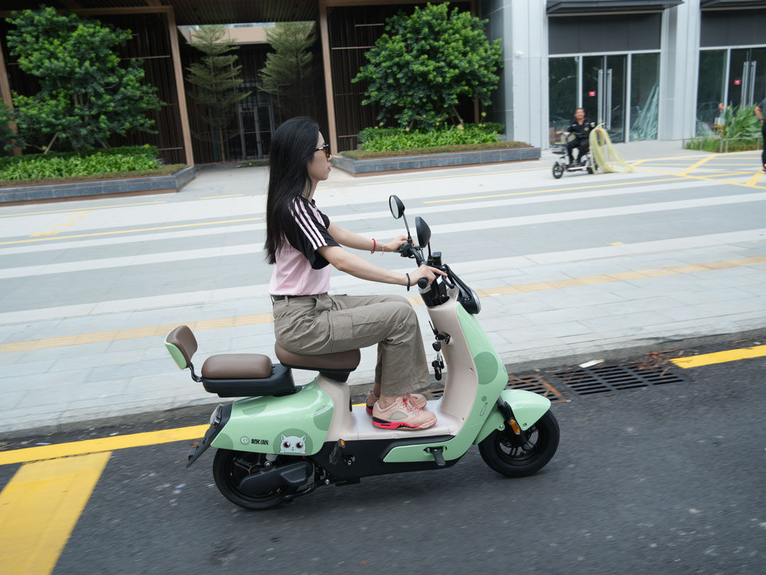 Quae autonomia electrici mopedei - Cyclemix?