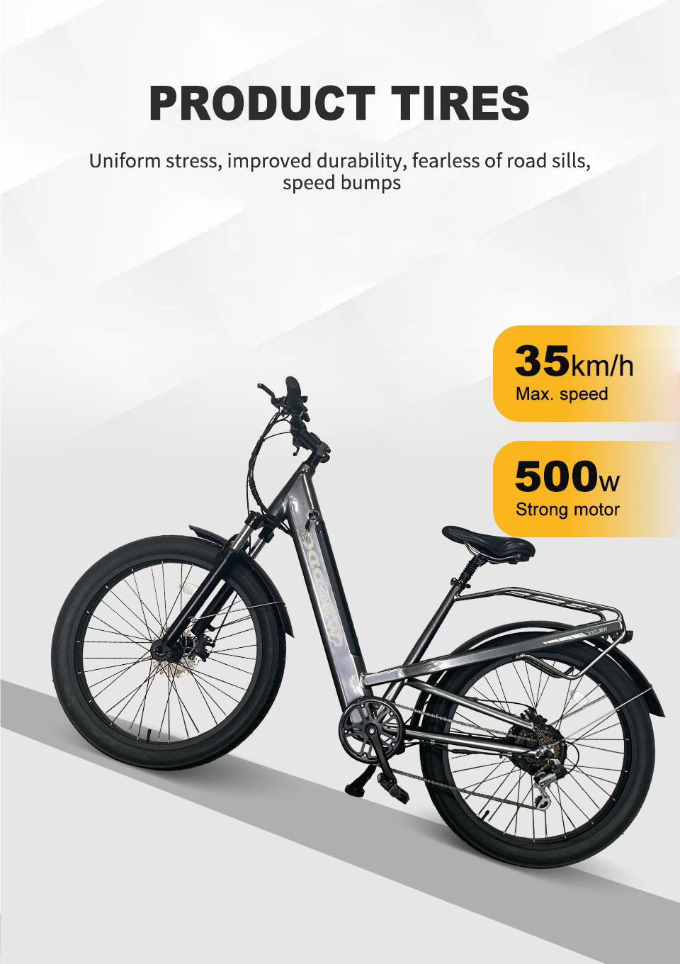 1908 500W 48V 10.4AH14AH 35kmh លីចូមថ្មលូនរកទាហាន (