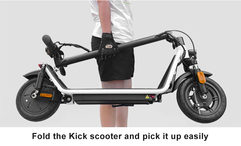 C1 350W 36V 8Ah12Ah16Ah 25KmH Folding Electric Scooter Detail08