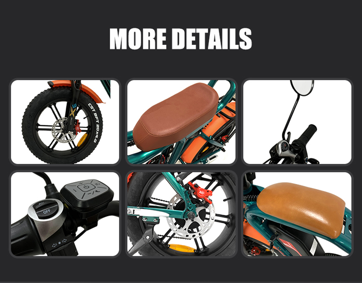 د سرکیمیکس بریښنایی ب Q1 1000W 45V 22ah2a 55km / h د لیتسیم بیټرۍ بریښنایی ډکول