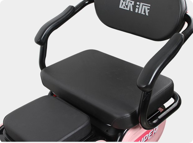 Cyclemix Product Electric Tricycle X5 Details Sponge Cushion