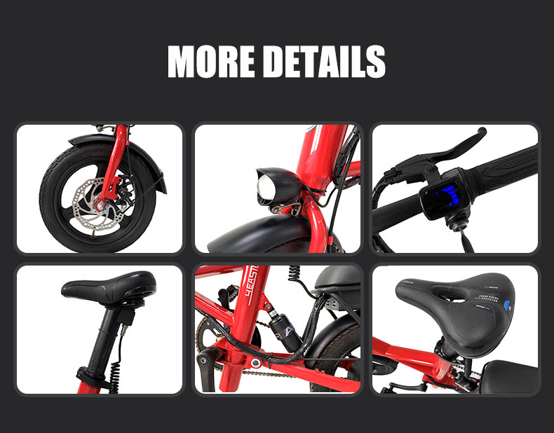 Electric Bike X1 250W 36V 7.8Ah 25kmh Details05