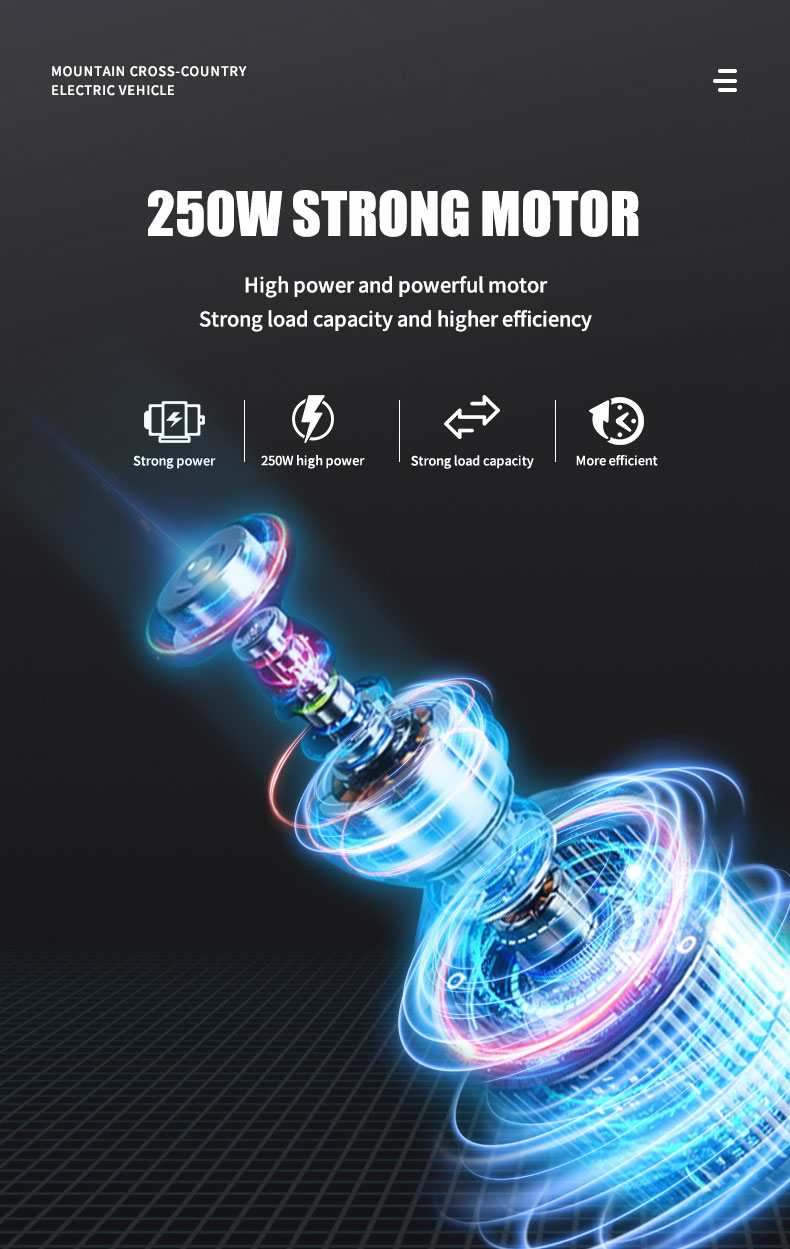 电动自行车X1 250W 36V 7.8AH 25kmh详细信息06