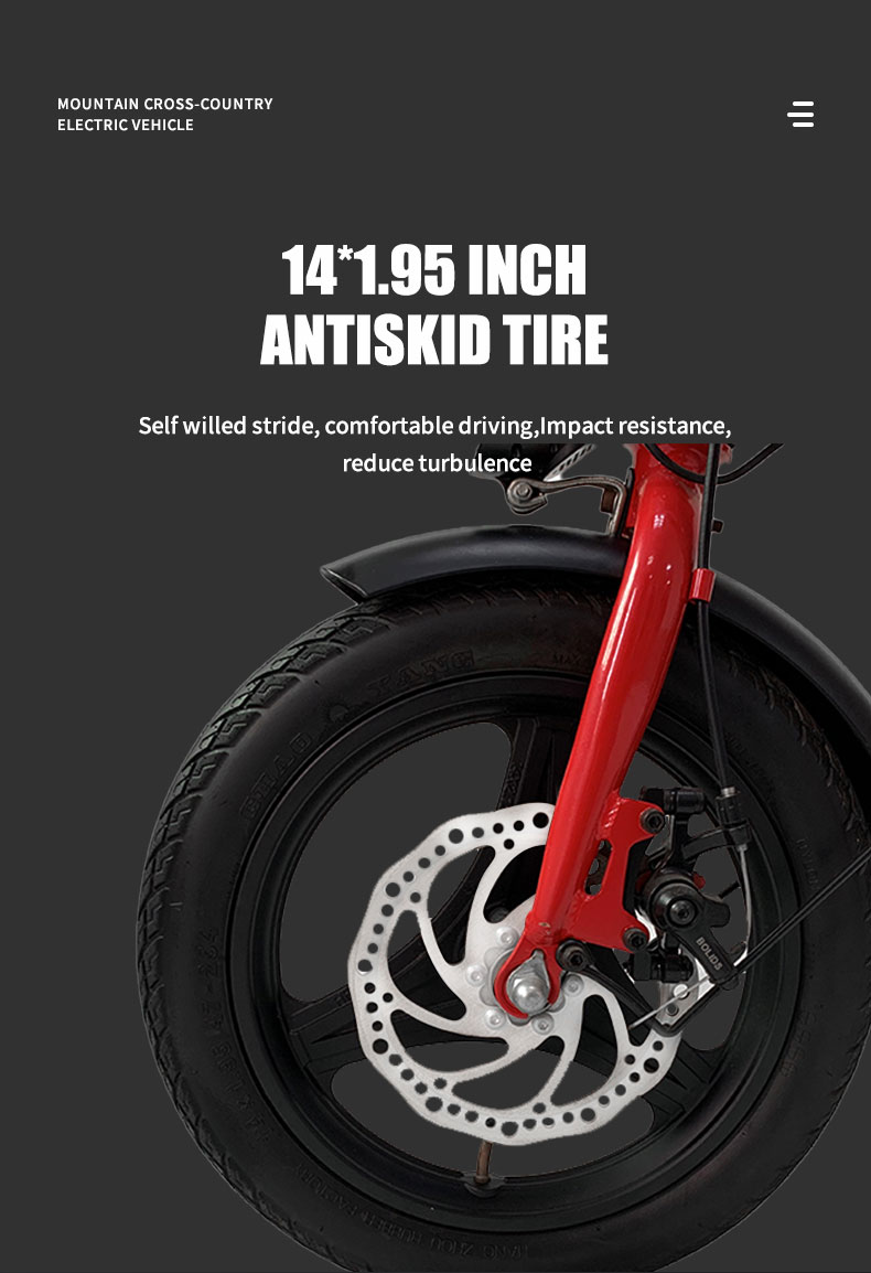 电动自行车X1 250W 36V 7.8AH 25kmh详细信息08