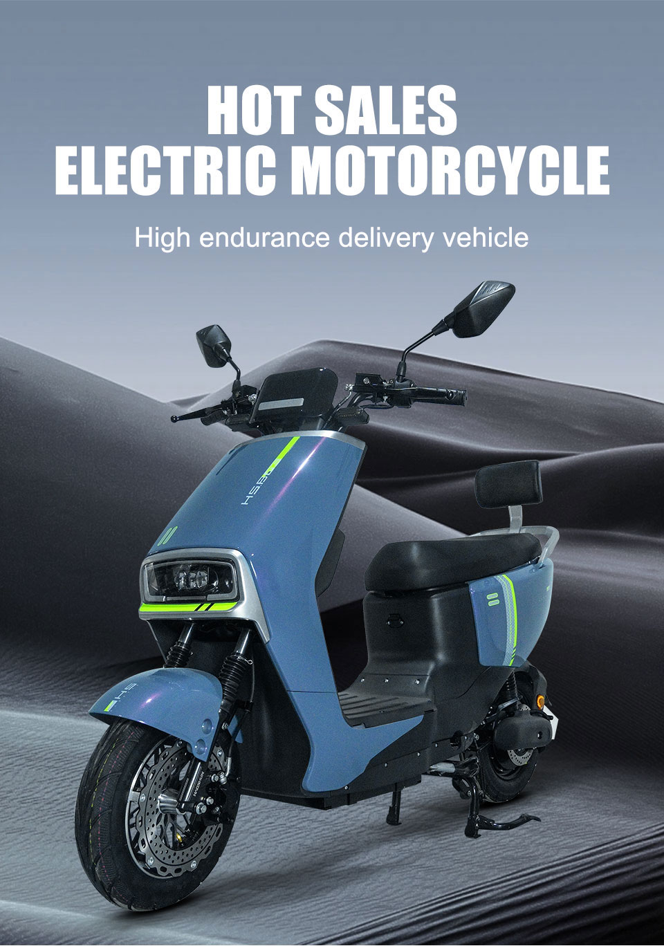 Electric Moped B02-1 800W 72v 20Eh 45kmh details1