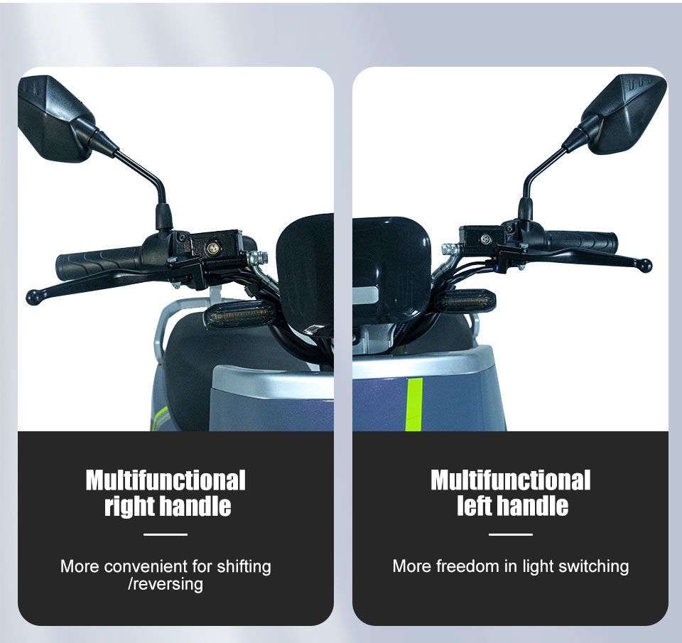 Electric Moped B02-1 800W 72V 20Ah 45kmh Details7