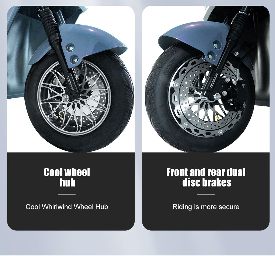 Electric Moped B02-1 800W 72v 20Eh 45kmh Details8