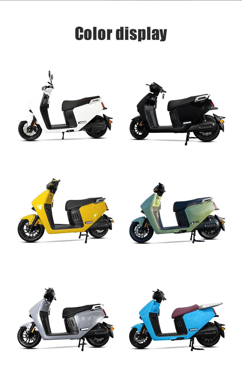 Electric Moped GOGOPLUS 2000W 72V 50Ah 45kmh Details11